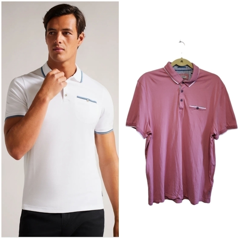 TED Baker Polo Shirt, Size 6